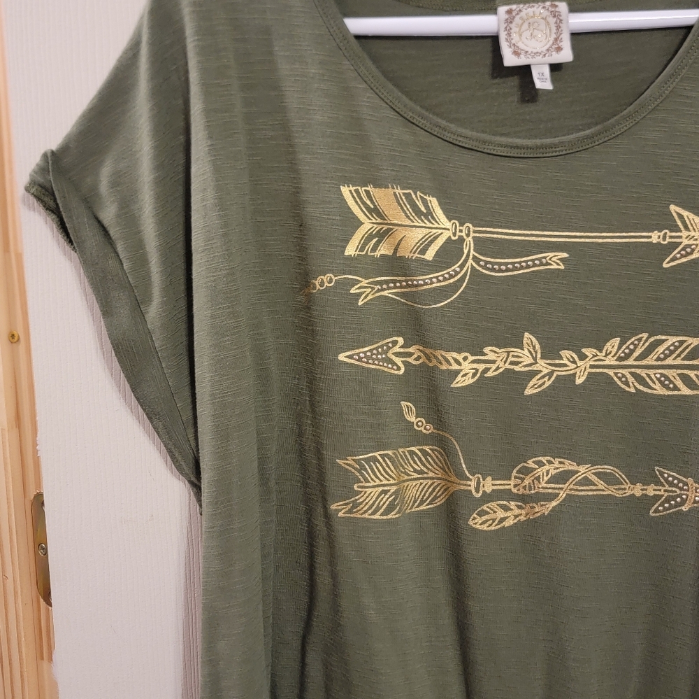Green Blouse - Picture 3 of 5